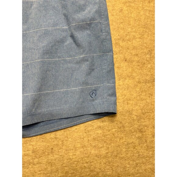 Hang Ten Blue Casual Men's Shorts Size 40" Waist 10.5" Inseam Summer Lightweight - Picture 2 of 11